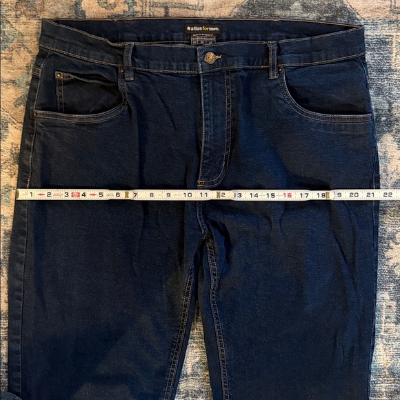 Atlas for Men Dark Blue Denim Jeans US40. - Picture 5 of 10